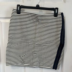 Madewell striped skirt size medium